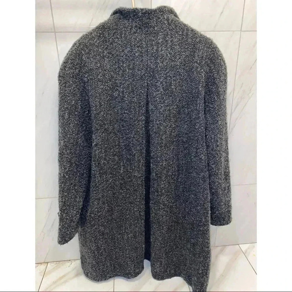 Vintage Sandro Wool Long Coat - Picture 2 of 4